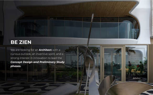 Open position: Architect