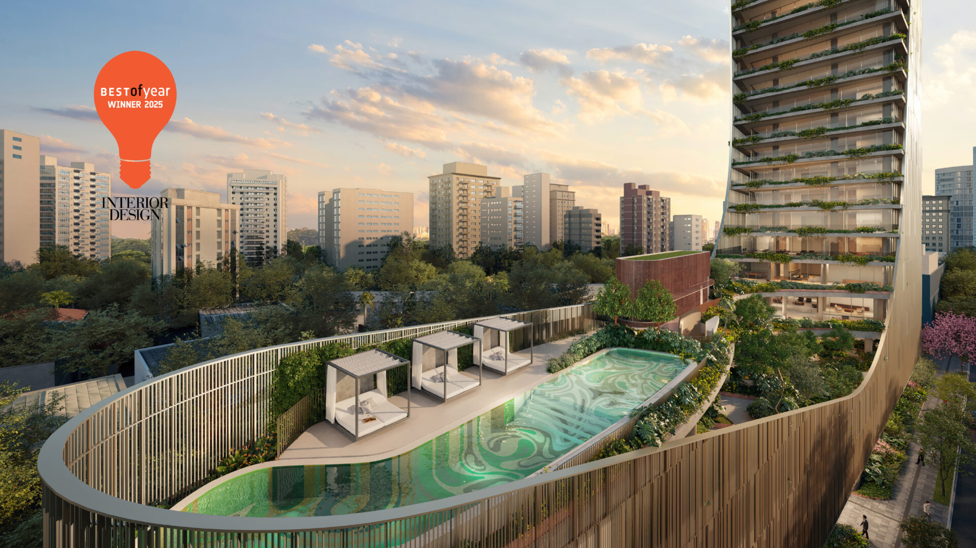 280 Art Boulevard wins Best of the Year Award of Interior Design Magazine